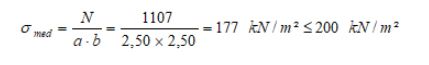 calculo zapatas