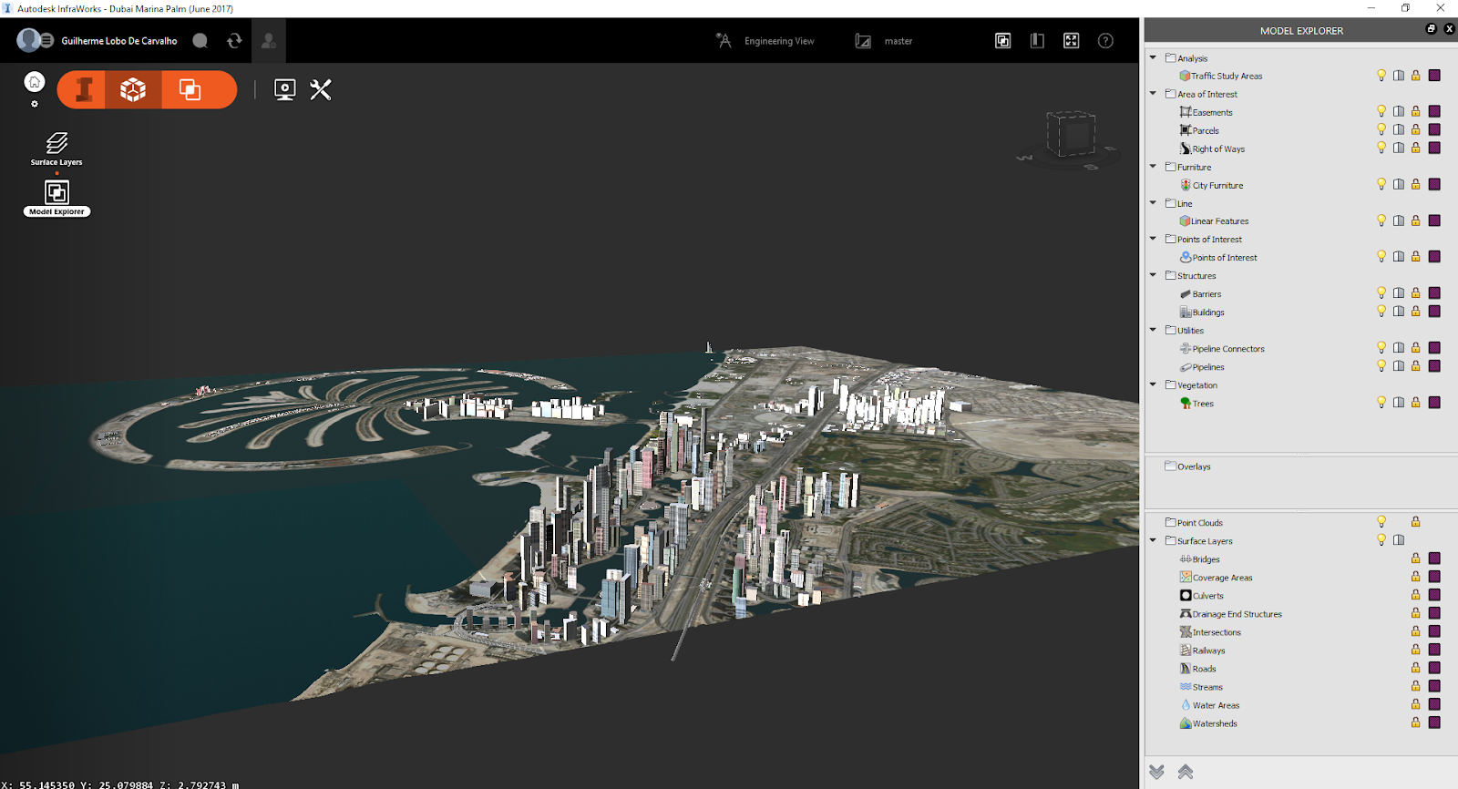 INFRAWORKS quando e como usar International Master BIM Manager Infraestruturas Zigurat